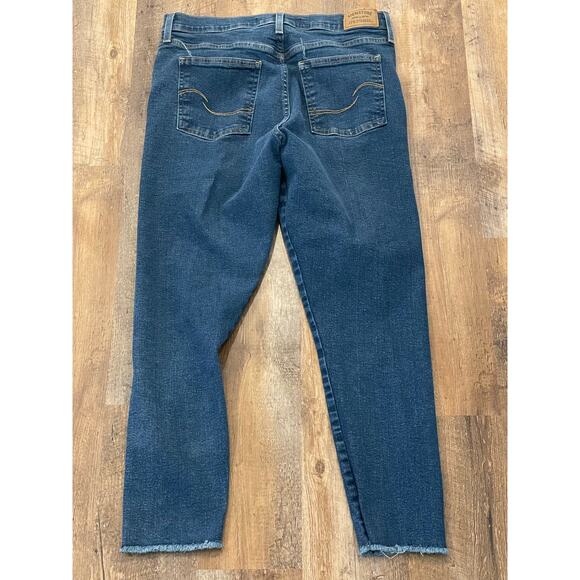 Levi's hi rise distressed skinny jean 12 w31 - Picture 2 of 8